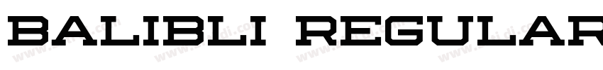 Balibli Regular字体转换 Balibli Regular字体转换